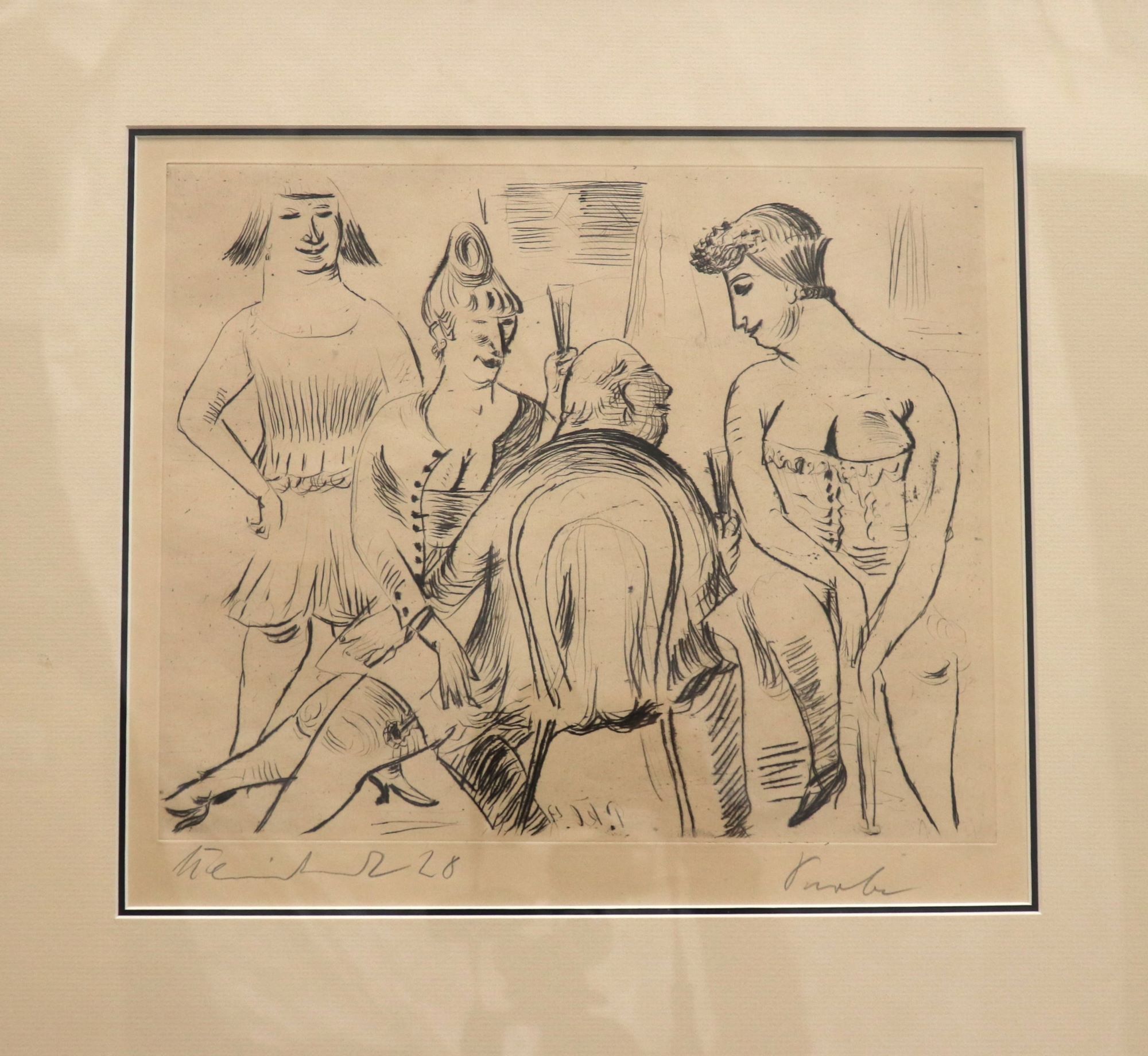 Man Seated with Three Women-image
